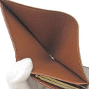 ルイヴィトン LOUIS VUITTON ポルトモネ ビエ ヴィエノワ M61663 モノグラム モノグラムキャンバス 二つ折り財布 ゴールド金具 茶 がま口