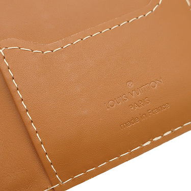 ルイヴィトン LOUIS VUITTON オーガナイザー ドゥ ポッシュ M95253 レッド レザー カードケース 赤 茶 名刺入れ パスケース