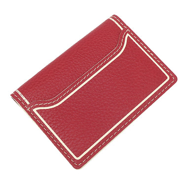 ルイヴィトン LOUIS VUITTON オーガナイザー ドゥ ポッシュ M95253 レッド レザー カードケース 赤 茶 名刺入れ パスケース