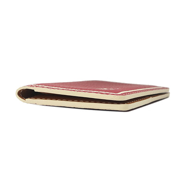 ルイヴィトン LOUIS VUITTON オーガナイザー ドゥ ポッシュ M95253 レッド レザー カードケース 赤 茶 名刺入れ パスケース