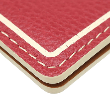 ルイヴィトン LOUIS VUITTON オーガナイザー ドゥ ポッシュ M95253 レッド レザー カードケース 赤 茶 名刺入れ パスケース