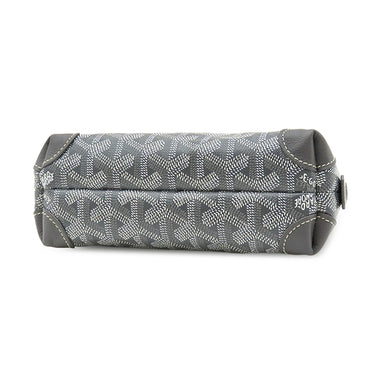 ゴヤール GOYARD ヴァンドーム コスメティックポーチ VENDOTPMLTY51CL51P グレー キャンバス ゴヤールディンキャンバス シュヴロッシュカーフスキン ポーチ シルバー金具 化粧ポーチ