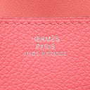 エルメス HERMES ドゴン ロング ローズアザレ エバーカラー 長財布 シルバー金具 二つ折り長財布