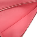 エルメス HERMES ドゴン ロング ローズアザレ エバーカラー 長財布 シルバー金具 二つ折り長財布