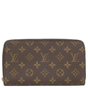 ルイヴィトン LOUIS VUITTON ジッピー オーガナイザー M60002 モノグラム モノグラムキャンバス 長財布 ゴールド金具 茶 ラウンドファスナー