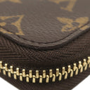 ルイヴィトン LOUIS VUITTON ジッピー オーガナイザー M60002 モノグラム モノグラムキャンバス 長財布 ゴールド金具 茶 ラウンドファスナー