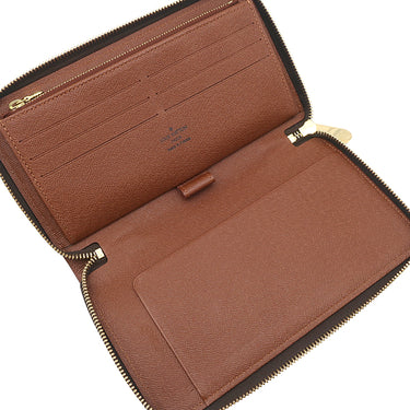 ルイヴィトン LOUIS VUITTON ジッピー オーガナイザー M60002 モノグラム モノグラムキャンバス 長財布 ゴールド金具 茶 ラウンドファスナー