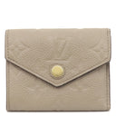 ルイヴィトン LOUIS VUITTON ポルトフォイユ ゾエ M69800 トゥルトレール モノグラムアンプラント 三つ折り財布 ゴールド金具 コンパクト財布