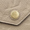 ルイヴィトン LOUIS VUITTON ポルトフォイユ ゾエ M69800 トゥルトレール モノグラムアンプラント 三つ折り財布 ゴールド金具 コンパクト財布