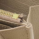 ルイヴィトン LOUIS VUITTON ポルトフォイユ サラ NM M81049 トゥルトレール×クレーム モノグラムアンプラント 長財布 ゴールド金具 ベージュ