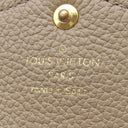 ルイヴィトン LOUIS VUITTON ポルトフォイユ サラ NM M81049 トゥルトレール×クレーム モノグラムアンプラント 長財布 ゴールド金具 ベージュ