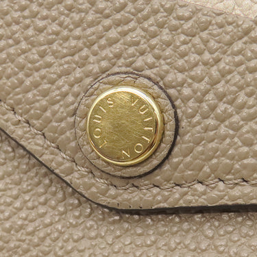 ルイヴィトン LOUIS VUITTON ポルトフォイユ サラ NM M81049 トゥルトレール×クレーム モノグラムアンプラント 長財布 ゴールド金具 ベージュ