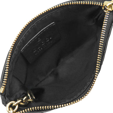 グッチ GUCCI グッチシマ 233183 ブラック レザー コインケース ゴールド金具 黒 キーケース 小銭入れ