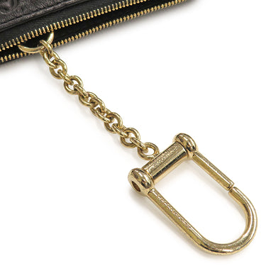 グッチ GUCCI グッチシマ 233183 ブラック レザー コインケース ゴールド金具 黒 キーケース 小銭入れ