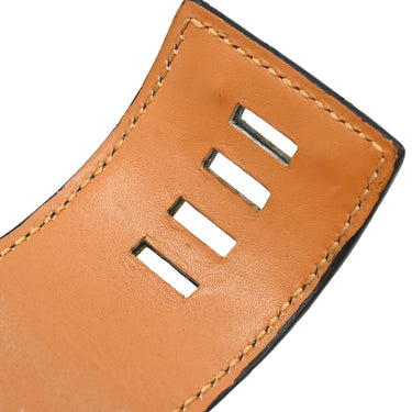 エルメス HERMES コリエドシアン プレス ポロサス ネイビー×ゴールド ポロサス GP S ブレスレット 青 スタッズ クロコ