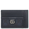 グッチ GUCCI GGスプリーム キャンバス カードケース 732018 ネイビー×ブルー レザー GGスプリームキャンバス カードケース シルバー金具 紺 パスケース
