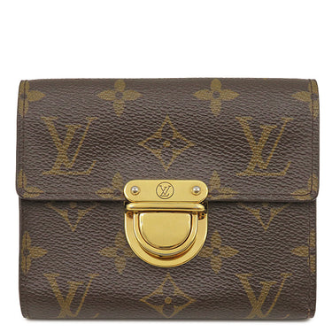 ルイヴィトン LOUIS VUITTON ポルトフォイユ コアラ M58013 モノグラム モノグラムキャンバス 三つ折り財布 ゴールド金具 茶