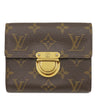 ルイヴィトン LOUIS VUITTON ポルトフォイユ コアラ M58013 モノグラム モノグラムキャンバス 三つ折り財布 ゴールド金具 茶