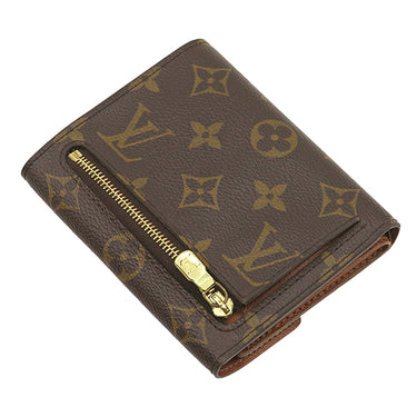 ルイヴィトン LOUIS VUITTON ポルトフォイユ コアラ M58013 モノグラム モノグラムキャンバス 三つ折り財布 ゴールド金具 茶