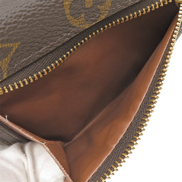 ルイヴィトン LOUIS VUITTON ポルトフォイユ コアラ M58013 モノグラム モノグラムキャンバス 三つ折り財布 ゴールド金具 茶