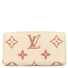 ルイヴィトン LOUIS VUITTON ジッピーウォレット M81914 クレーム×ローズトリアノン モノグラムアンプラント バイカラーモノグラムアンプラントレザー 長財布 ゴールド金具