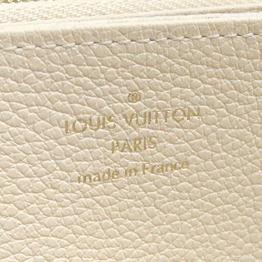 ルイヴィトン LOUIS VUITTON ジッピーウォレット M81914 クレーム×ローズトリアノン モノグラムアンプラント バイカラーモノグラムアンプラントレザー 長財布 ゴールド金具