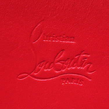 クリスチャンルブタン Christian Louboutin パネトーネ スパイク 1165044CM53 ブラック レザー 長財布 シルバー金具 黒 ラウンドファスナー スタッズ