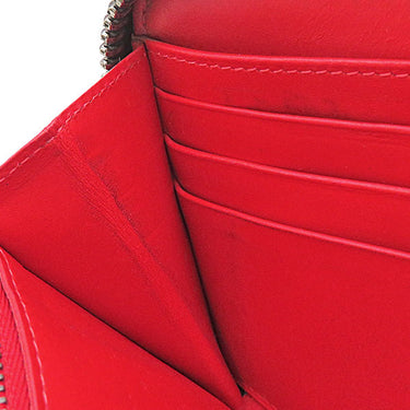 クリスチャンルブタン Christian Louboutin パネトーネ スパイク 1165044CM53 ブラック レザー 長財布 シルバー金具 黒 ラウンドファスナー スタッズ