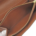 ルイヴィトン LOUIS VUITTON ポルトフォイユ サラ M61725 モノグラム モノグラムキャンバス 長財布 ゴールド金具 茶 二つ折り