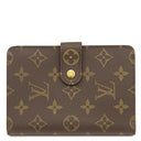ルイヴィトン LOUIS VUITTON ポルト パピエ ジップ M61207 モノグラム モノグラムキャンバス 二つ折り財布 ゴールド金具 茶 ポケットケース欠品