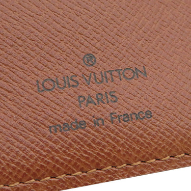 ルイヴィトン LOUIS VUITTON ポルト パピエ ジップ M61207 モノグラム モノグラムキャンバス 二つ折り財布 ゴールド金具 茶 ポケットケース欠品