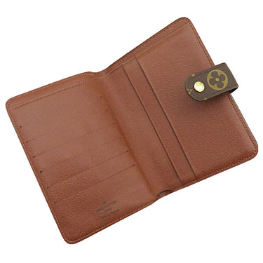 ルイヴィトン LOUIS VUITTON ポルト パピエ ジップ M61207 モノグラム モノグラムキャンバス 二つ折り財布 ゴールド金具 茶 ポケットケース欠品
