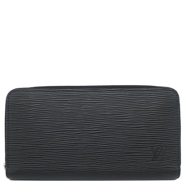 ルイヴィトン LOUIS VUITTON ジッピー ウォレット M61857 ノワール エピレザー 長財布 シルバー金具 黒 ラウンドジップ ラウンドファスナー 小銭入れ
