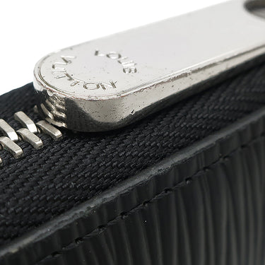 ルイヴィトン LOUIS VUITTON ジッピー ウォレット M61857 ノワール エピレザー 長財布 シルバー金具 黒 ラウンドジップ ラウンドファスナー 小銭入れ