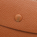 エルメス HERMES MC2 タレス コニャック ヴォーエプソン 二つ折り財布 茶 小銭入れ