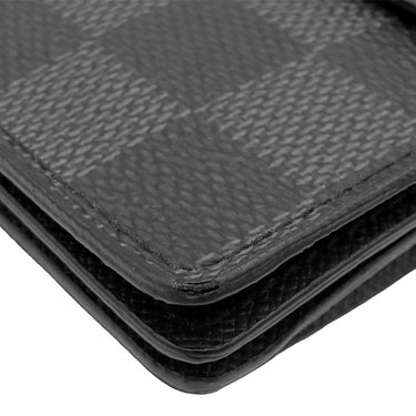 ルイヴィトン LOUIS VUITTON ポルトフォイユ アコルディオン N60023 ダミエグラフィット ダミエグラフィットキャンバス 長財布 シルバー金具 チェーン ウォレット