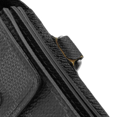 ルイヴィトン LOUIS VUITTON ポルトフォイユ アコルディオン N60023 ダミエグラフィット ダミエグラフィットキャンバス 長財布 シルバー金具 チェーン ウォレット