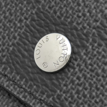 ルイヴィトン LOUIS VUITTON ポルトフォイユ アコルディオン N60023 ダミエグラフィット ダミエグラフィットキャンバス 長財布 シルバー金具 チェーン ウォレット