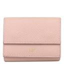セリーヌ CELINE フォールデッド コンパクトウォレット 10E603BEL ヴィンテージピンク カーフ 三つ折り財布 ゴールド金具 小銭入れ 札入れ カード入れ
