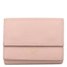 セリーヌ CELINE フォールデッド コンパクトウォレット 10E603BEL ヴィンテージピンク カーフ 三つ折り財布 ゴールド金具 小銭入れ 札入れ カード入れ
