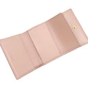 セリーヌ CELINE フォールデッド コンパクトウォレット 10E603BEL ヴィンテージピンク カーフ 三つ折り財布 ゴールド金具 小銭入れ 札入れ カード入れ