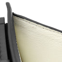 クロエ Chloe センス コンパクト ウォレット CHC23SP867I10001 ブラック レザー 二つ折り財布 ゴールド金具 黒 ロゴ刺繍 小銭入れ 札入れ Sense