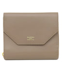 バレンシアガ BALENCIAGA ENVELOPE コンパクトウォレット 753762 ブラウン レザー 三つ折り財布 ゴールド金具 茶 小銭入れ コンパクト