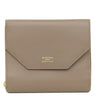 バレンシアガ BALENCIAGA ENVELOPE コンパクトウォレット 753762 ブラウン レザー 三つ折り財布 ゴールド金具 茶 小銭入れ コンパクト