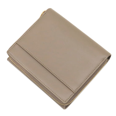 バレンシアガ BALENCIAGA ENVELOPE コンパクトウォレット 753762 ブラウン レザー 三つ折り財布 ゴールド金具 茶 小銭入れ コンパクト