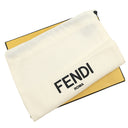 フェンディ FENDI FF キューブ 8M0490 AQEW イエロー レザー 二つ折り財布 ゴールド金具 コンパクト ウォレット