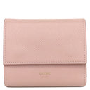 セリーヌ CELINE スモール トリフォールドウォレット 10B573BEL ヴィンテージピンク レザー グレインドカーフスキン 三つ折り財布 ゴールド金具 コンパクト