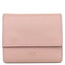 セリーヌ CELINE スモール トリフォールドウォレット 10B573BEL ヴィンテージピンク レザー グレインドカーフスキン 三つ折り財布 ゴールド金具 コンパクト