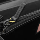 グッチ GUCCI グッチ ゴースト ラウンドファスナー 448087 ブラック×イエロー×ブルー レザー 長財布 ヴィンテージ金具 GG 星 落書き風 小銭入れ