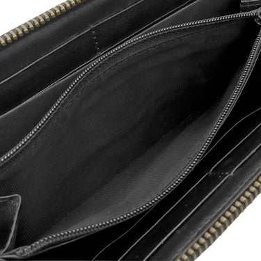 グッチ GUCCI グッチ ゴースト ラウンドファスナー 448087 ブラック×イエロー×ブルー レザー 長財布 ヴィンテージ金具 GG 星 落書き風 小銭入れ